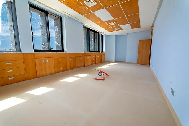 Aménagement intérieur du bâtiment EWP — station de dessalement de Safi